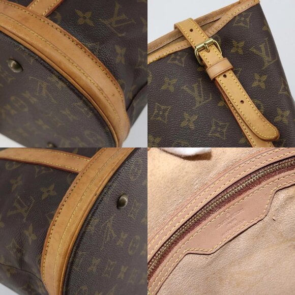 LOUIS VUITTON Monogram Bucket GM Shoulder Bag M42236 LV Auth th6386 - Picture 13 of 15